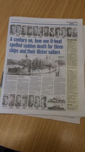 Belfast Telegraph Livebait Squadron 22 September
