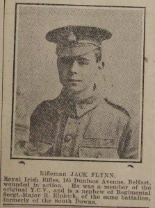 Rifleman Jack Flynn
