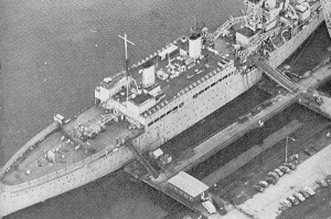 HMS Maidstone in Belfast