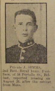 Private John McKean Simms