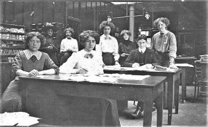 Swanston House - The Office Staff of the Singer Sewing Machine Co