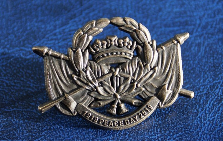 1919-2019 Peace Day Centenary Badge